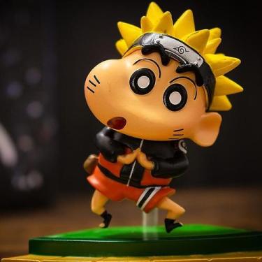 Imagem de Boneca de desenho animado Crayon Shin-chan 12,8 cm - Gloome Store