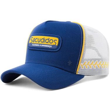 Imagem de Boné Sacudido`s Linha Trator - Azul e Branco