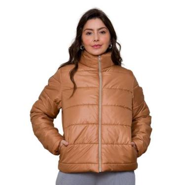 Imagem de Jaqueta Puffer Feminina Casaco Inverno Tactel Repele A Água - Catarine