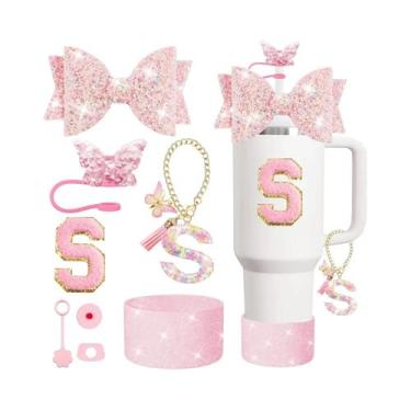 Imagem de Conjunto De Acessórios Para Copo Stanley 30oz 40oz 8 Peças: Tampa De C