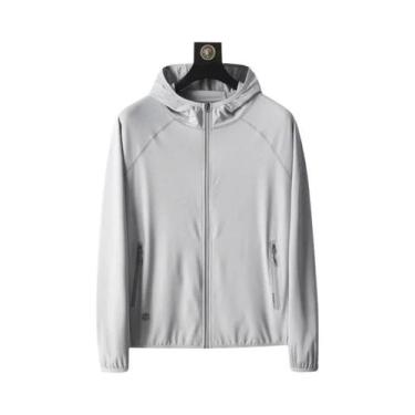 Imagem de Jaqueta Masculina De Verão Fina E Respirável Com Proteção Solar Para A