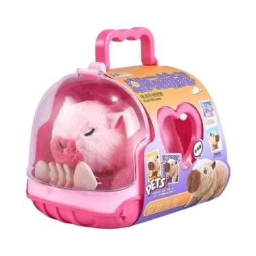 Imagem de Brinquedo Elétrico Infantil De Capivara Andante Com Som, Boneco De Pel