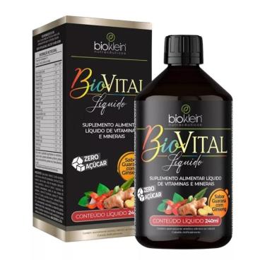Imagem de Biovital Multivitamínico Adulto 240ml Guaraná - Bioklein-Unissex