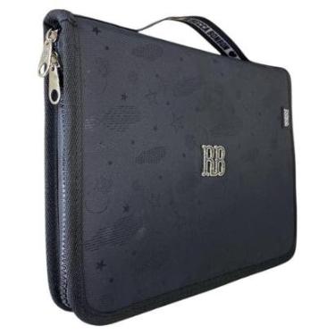 Imagem de Estojo Fichário 96 Canetas Nylon com Estampa Holográfica RB24667-Feminino