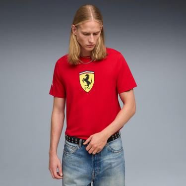 Imagem de Camiseta Scuderia Ferrari Coloured Shield Masculina-Masculino