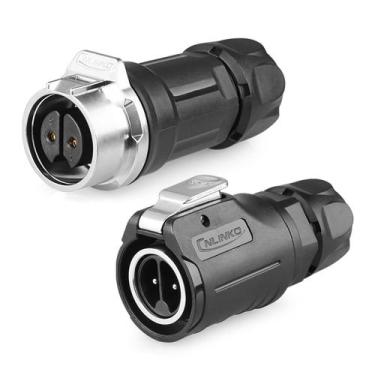 Imagem de Conector industrial impermeável CNLINKO LP-16 2 pinos IP68