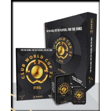 Imagem de FIFA CLUB WORLD CUP25 - Álbum Capa Dura Lata de Figurinhas 30 Envelope