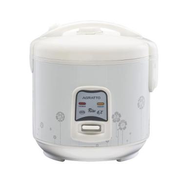 Imagem de Panela De Arroz Elétrica Agratto Riso 6 Xícaras Branca 127V PA6X, 110V