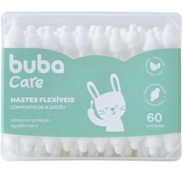 Imagem de Hastes Flexíveis Baby 60 Unidades - Buba Care