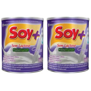 Imagem de Suprasoy Soy + Original Sem Lactose 2x300g-Supra Soy