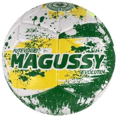 Imagem de Bola de Futevôlei Evolution Magussy, Amarelo, Verde, Branco