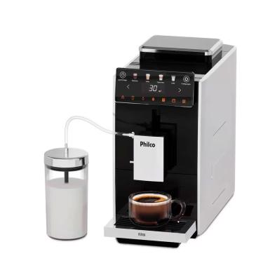 Imagem de Cafeteira Expresso com Moedor Integrado Philco PCF03A Plástico 1 Xícara Preto 220V