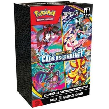 Imagem de Jogo Pokemon Combo de Booster ME04 Caos Ascendente