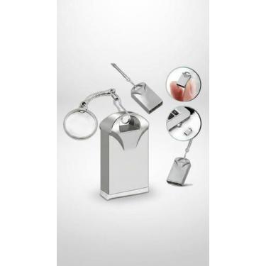 Imagem de Pen Drive 16GB Mini Metal Ultra Rápido Prateado - Congratulations Stor