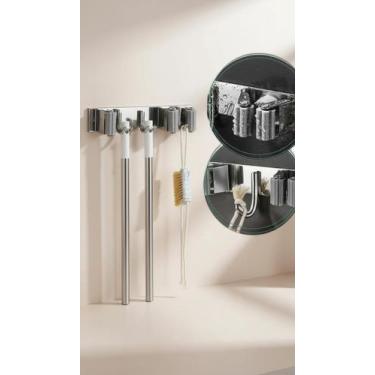 Imagem de Suporte Inox 7 Acessórios Parede Organizer - Congratulations Store