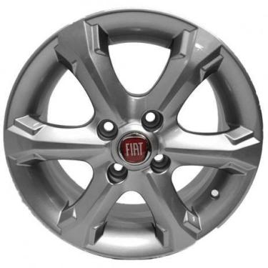 Imagem de Kit 4 Rodas Aro 14x6 4x98 Strada WORKING Prata ZK-745 - Zunky