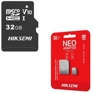 Imagem de Cartao de memoria micro sd hiksemi neo 32gb