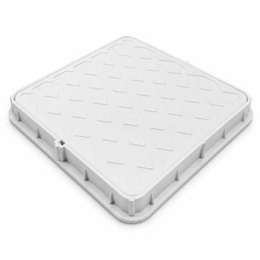 Imagem de Tampa Multiuso 30x30cm Branca Reforçada Ultra Resistente - GENÉRICO