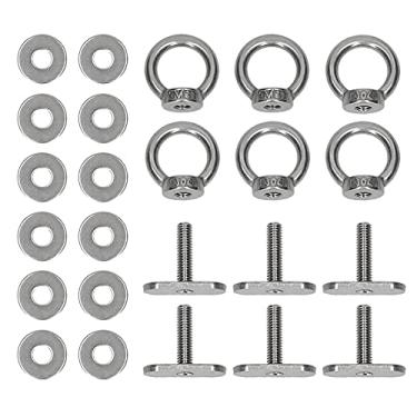 Imagem de Kayak Rail Track Mount Amarração Ilhó Adaptador de trilho para pesca Caiaques Barco para caiaques Canoas Barcos Trilhos