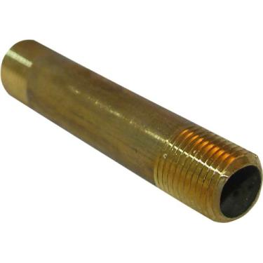 Imagem de LASCO Bico de cano de latão amarelo 17-9315 1/8" x 5"