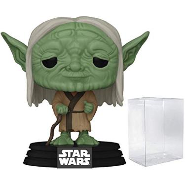 Imagem de Star Wars: Conceito de Ralph McQuarrie - boneco de vinil Funko Pop! do Yoda (junto com capa protetora compatível com caixa pop)