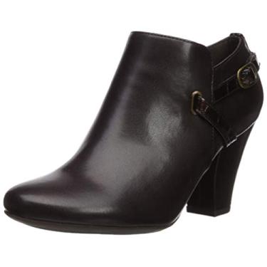 Imagem de Easy Street Bota feminina Freda Dress Shootie, Marrom, 7.5 Narrow