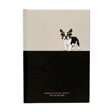Imagem de Caderno Brochura Pautado - Bulldog Francês - A5 80G - 80 Folhas - Bee