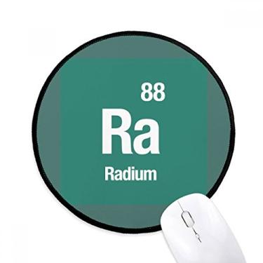 Imagem de DIYthinker Ra Radium Chemical Element Science Mouse Pad Desktop Office Tapete Redondo para Computador