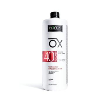 Imagem de Ox 40 Volumes Emulsão Reveladora Biofios 900ml Água Oxigenada