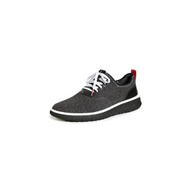 Imagem de Cole Haan Tênis masculino Generation ZEROGRAND Stitchlite, Risca cinza/malha preta/cerejeira/preto, 39