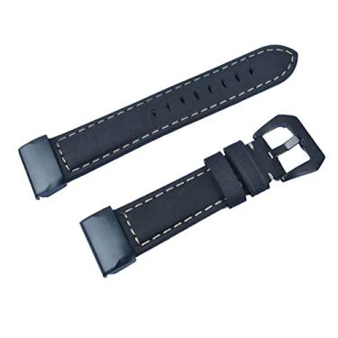 Imagem de HAZELS Pulseira de relógio de ajuste rápido para Garmin Fenix 7X 7 7S 6X 5X 3 3HR Watch Pulseira Easyfit (Cor: Preto, Tamanho: Fenix7S)