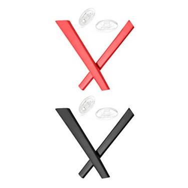 Imagem de Mryok — Protetor nasal de substituição para óculos de sol Oakley Splinter, Red & Black, One Size