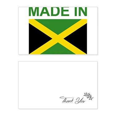 Imagem de Cartão de agradecimento feito na Jamaica, agradecimento de casamento