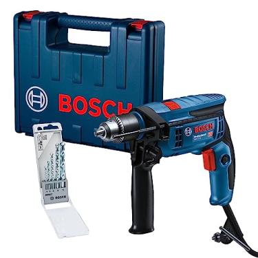 Imagem de Furadeira de Impacto Bosch GSB 13 RE-MX5-750W 127V | 5 brocas e maleta 127V;127V