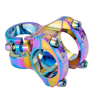 Imagem de Hastes de guidão de bicicleta 28,6 x 31,8 mm liga de alumínio CNC ultra leve oco curto guidão elevação para a maioria das bicicletas, bicicleta de estrada, MTB, BMX, equipamento fixie, ciclismo (colorido)