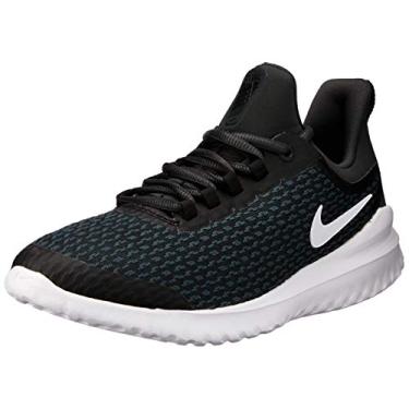 Imagem de Tênis de corrida feminino Nike Renew Rival, Black/White/Anthracite, 5.5 Big Kid