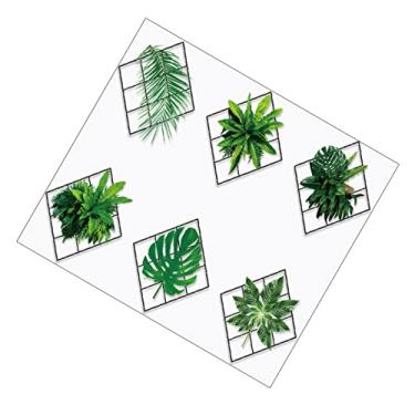 Imagem de OSALADI 3 Pecas adesivo de parede decalque da moldura da planta parede de flores do jardim adesivos porta-retratos decalque de parede de moldura de foto de plantas alpendre aplique plantar