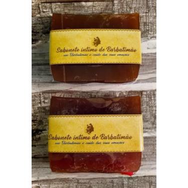 Imagem de 02 Sabonetes Veganos de Barbatimão em Barra 80gr.