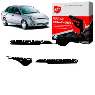 Imagem de Suporte Guia Parachoque Fiesta Sedan 2004 Até 2010 Traseiro (Lado Esquerdo)