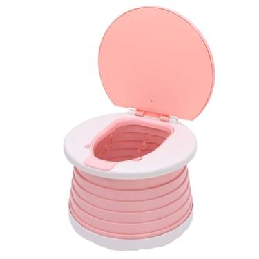 Imagem de Vaso Sanitário Portátil para Crianças, Vaso Sanitário Portátil Dobrável para Treinamento de Penico, Interior e Exterior, Com Altura Ajustável para Crianças