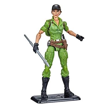 Imagem de Boneca G.I. Joe Classified Series, Figura Multiarticulada de 15 cm - Lady Jaye - F4765 - Hasbro