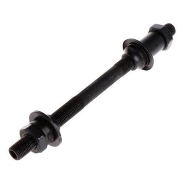 Imagem de Eixo Traseiro Furado 3/8 Preto Paco - M10x135x145mm