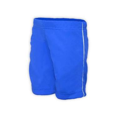 Imagem de Kit 5 Bermuda Helanca Infantil Azul Royal - Del France, 08