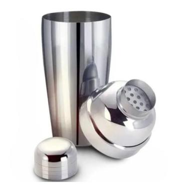 Imagem de Coqueteleira Inox 500ML Caipirinha Bebida Bar Drinks - Wellmix