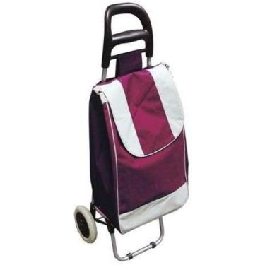 Imagem de Carrinho de Compras Leva Tudo Bag Colorido Suporta Até 30kg - OPEN TRA