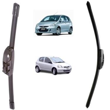 Imagem de Palheta Bosch Aerofit Direita + Esquerda Honda Jazz 2002 A 2008, DIANT