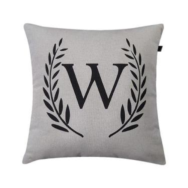 Imagem de Almofada Mescla W 40x40cm Preto - FASTLAR