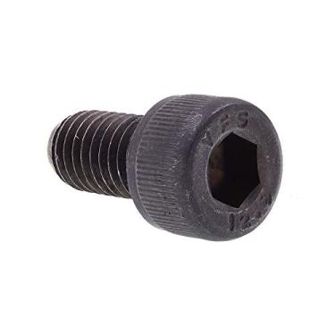 Imagem de Prime-Line 9181371 Parafusos de cabeça de soquete, métrica classe 12,9, chave hexagonal (Allen), M8-1,25 X 15 mm, aço revestido com óxido preto (pacote com 10)
