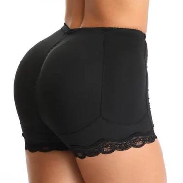 Imagem de Calcinha Short Com Bojo Enchimento Aumenta Bumbum E Quadril - MHR, Pre