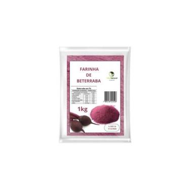 Imagem de Farinha de Beterraba 1kg - Vila Natural